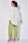 Костюм Anastasia 1101-1 бело-фисташковый