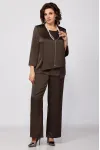 Костюм Мишель стиль 1342-1 горький шоколад Костюм Мишель стиль 1342-1 горький шоколад