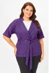Костюм Lady Style Classic 1403/10 Черный с фиолетовым Костюм Lady Style Classic 1403/10 Черный с фиолетовым
