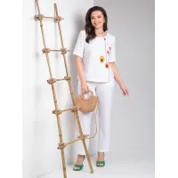 Костюм Vilena fashion 967 белый