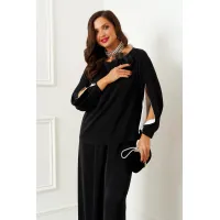 Костюм Beautiful & Free 6386 черный с молоком