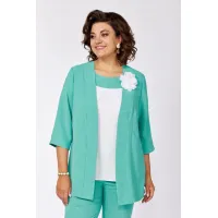 Костюм VI ORO 1135  бирюза Костюм VI ORO 1135  бирюза