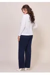 Костюм Mira Fashion 5586 белый+черный