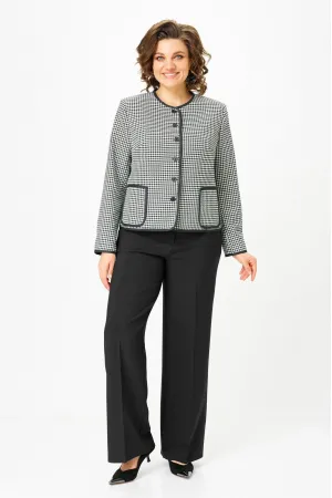 Костюм Vilena fashion 1127 зеленый+черный