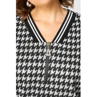 Костюм Асолия 1511 чёрно-серый