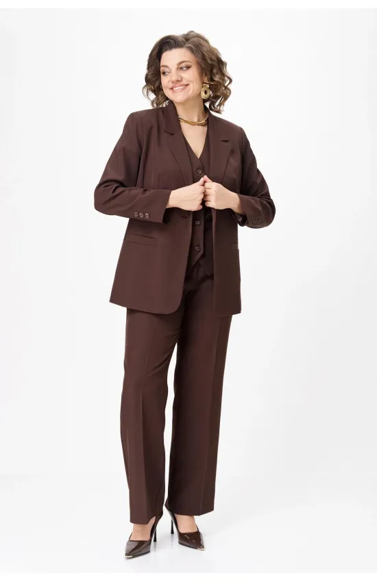 Костюм Vilena fashion 1119 шоколад