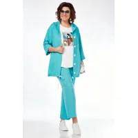 Костюм VI ORO 11284 бирюза Костюм VI ORO 11284 бирюза