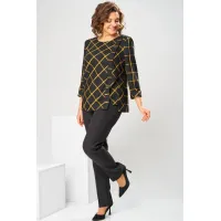 Костюм Romanovich 2-1269 горчица/чёрный
