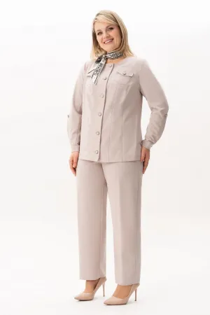 Костюм ALGRANDA 4142 светло-бежевый