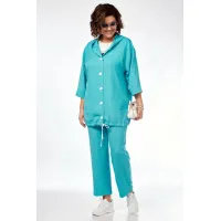 Костюм VI ORO 11284 бирюза Костюм VI ORO 11284 бирюза