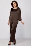 Костюм Мишель стиль 1342-1 горький шоколад