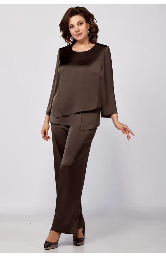 Костюм Мишель стиль 1342-1 горький шоколад