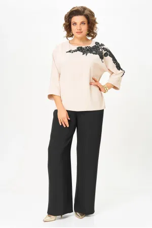 Костюм Rumoda 2278 бежевый-черный