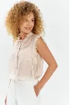 Костюм Euromoda 770 молочный+золотисто -бежевый Костюм Euromoda 770 молочный+золотисто -бежевый