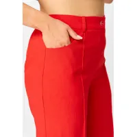 Костюм Орхидея Люкс 1527 Ч/б полоска, красный