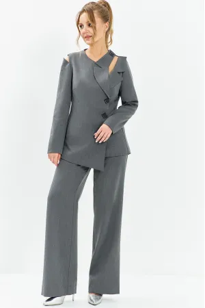 Костюм Euromoda 637 серый