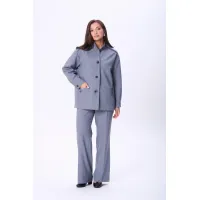 Костюм Vilena fashion 1089 серый