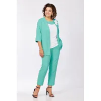 Костюм VI ORO 1135  бирюза Костюм VI ORO 1135  бирюза