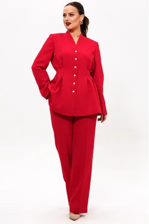 Костюм Лиона-Стиль 954 красный