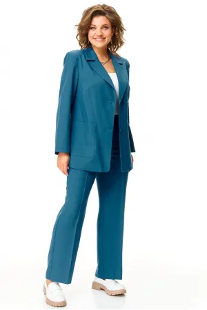 Костюм Карина Делюкс М-1273морская волна морская волна