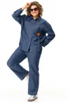 Костюм Карина Делюкс М-1371 деним Костюм Карина Делюкс М-1371 деним