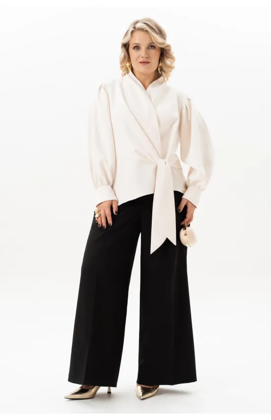 Костюм ALGRANDA 4114-1 Черный,Молочный