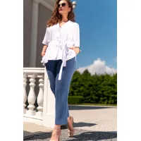 Костюм ANDINA 917 белый / индиго