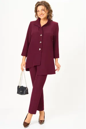 Костюм Vilena fashion 1110 бургунди