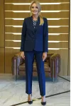 Костюм Alani 2425 синий+крупный горох