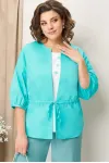 Костюм VOLNA 1416 бирюзовый