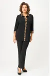 Костюм Svetlana Style 3017 черный+леопард
