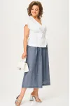 Костюм Danaida 2272 белый+джинс