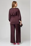 Костюм Мишель стиль 1160-1 винный