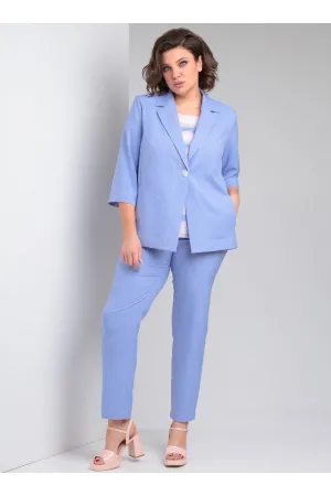 Костюм Vilena fashion 958 голубой