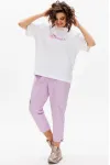 Костюм Michel Chic 1414 белый лаванда
