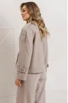 Костюм Мода-Юрс 26-2965 серо-бежевый