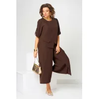 Костюм Асолия 1515 коричневый