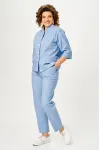 Костюм Vilena fashion 1159 голубой