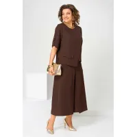 Костюм Асолия 1515 коричневый