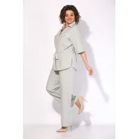 Костюм Лилиана 1518 серо-мятный