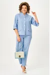 Костюм Vilena fashion 1159 голубой