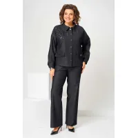 Костюм Асолия 1513 серый