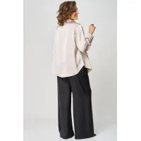 Костюм 2282 черный+жемчуг