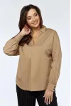 Костюм Милора-стиль 1255 черный+кофейный