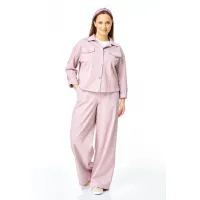 Костюм T&N 7738 пыльная роза и белый