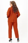 Костюм Michel Chic 1437 терракотовый Костюм Michel Chic 1437 терракотовый