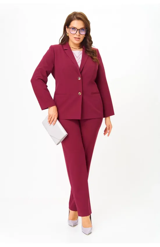Костюм Карина Делюкс М-1407 бордо