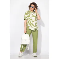 Костюм Лилиана 1438л олива