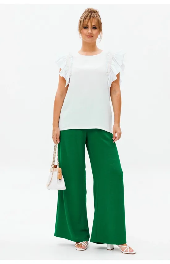 Костюм Мублиз 174 белый+зеленый