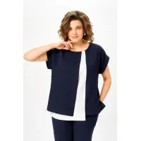 Костюм Орхидея Люкс 1676 Темно-синий